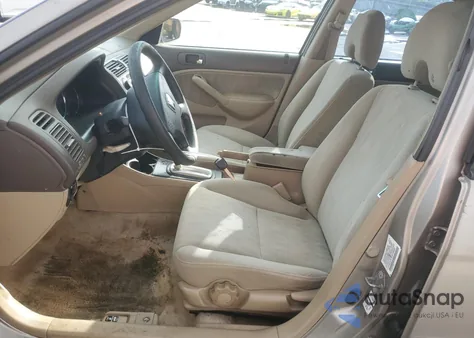 2003 Honda Civic Ex from USA, damaged, VIN 2HGES267X4H590081